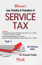 Law, Practice & Procedure of SERVICE TAX (in 2 vols.)